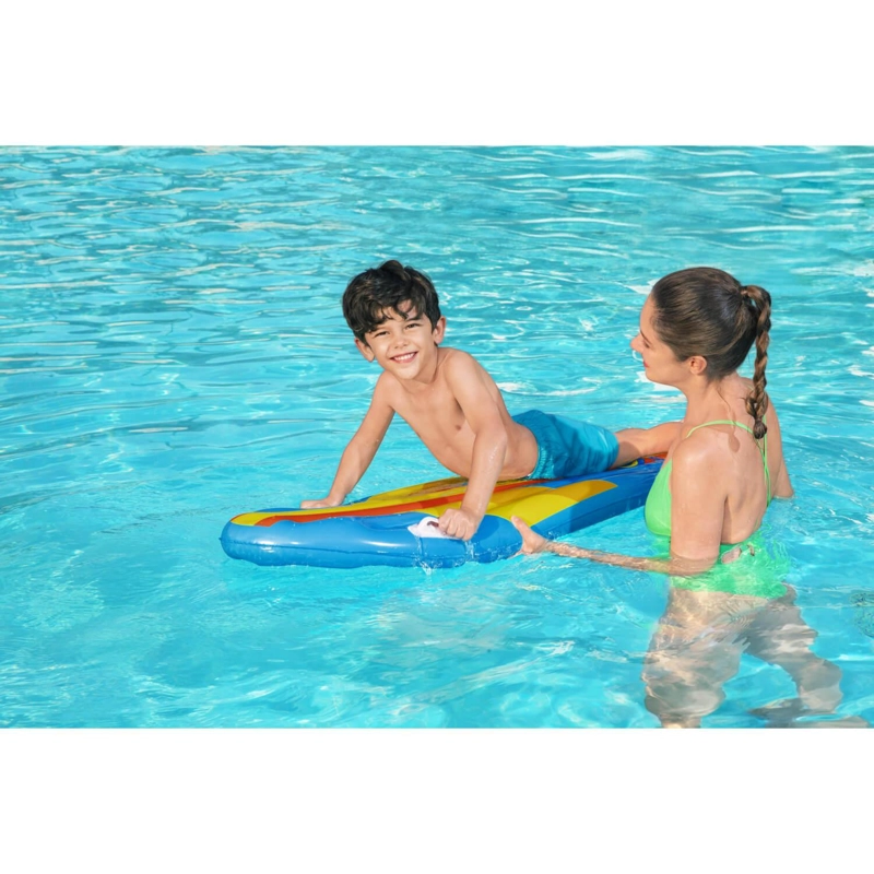 TABLA SURF NATACION INFLABLE CON MANILLA 114X46CM BESTWAY - 9