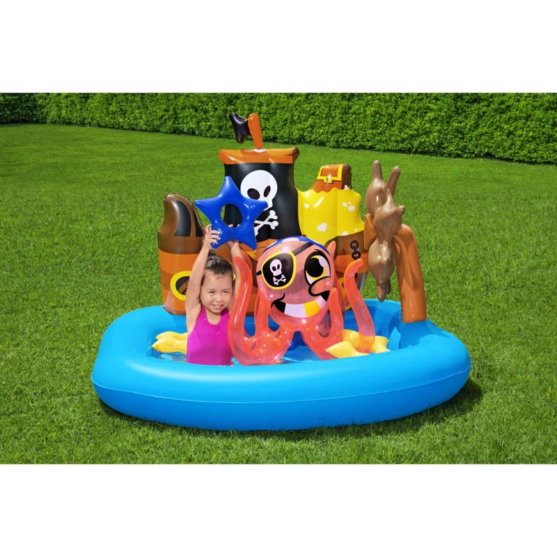 PISCINA Y JUEGOS INFLABLE BESTWAY PIRATA 1.40X1.30X 1.04 - 7