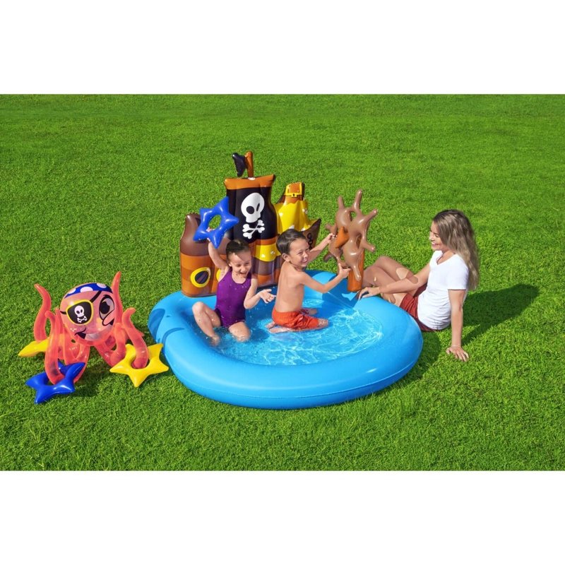 PISCINA Y JUEGOS INFLABLE BESTWAY PIRATA 1.40X1.30X 1.04 - 9
