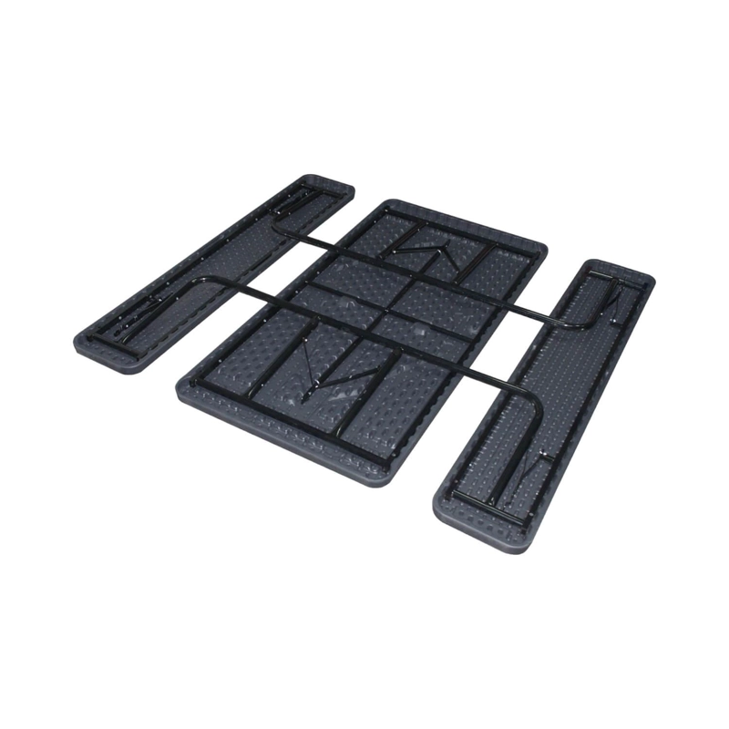 SET MESA Y BANCOS PLEGABLES 137X70X72CM DISEÑO MADERA NORTHWEST - 2