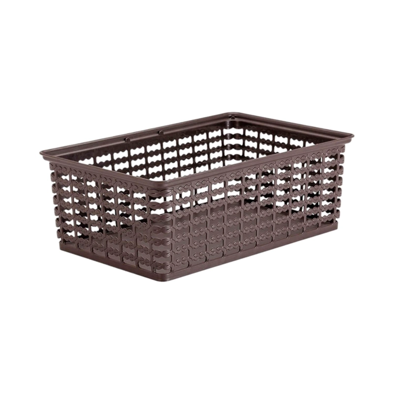 CANASTA DECO L WENGUE 35.6X23.6X13 CMS RIMAX - 1