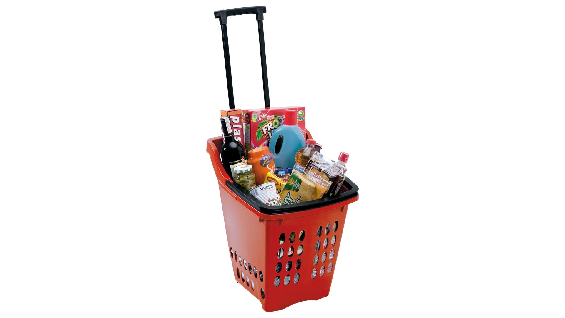 CARRITO DE COMPRAS RIMAX ROJO - 2