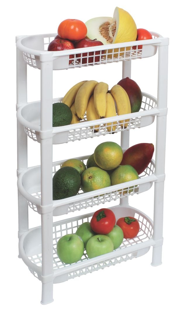 CARRO ORGANIZADOR SAN BERNARDO SB016 BLANCO 4N 60 CM - 1