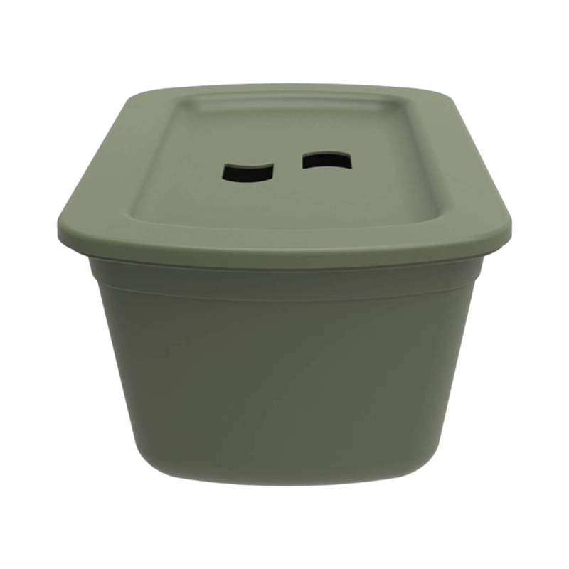 CANASTA ORGANIZADORA SOPRANO 5L MATE CON TAPA - 4
