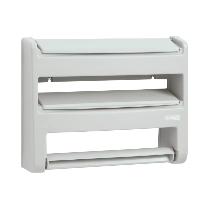 DISPENSADOR PORTARROLLO TRIPLE BLANCO RIMAX - 2