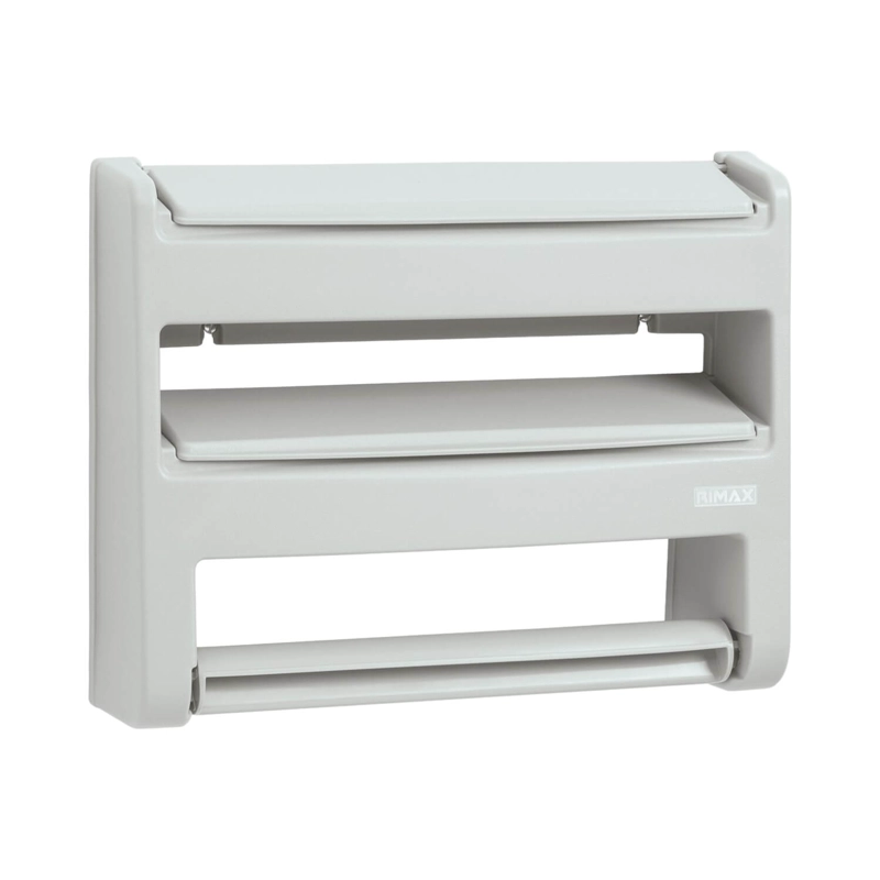 DISPENSADOR PORTARROLLO TRIPLE BLANCO RIMAX - 4