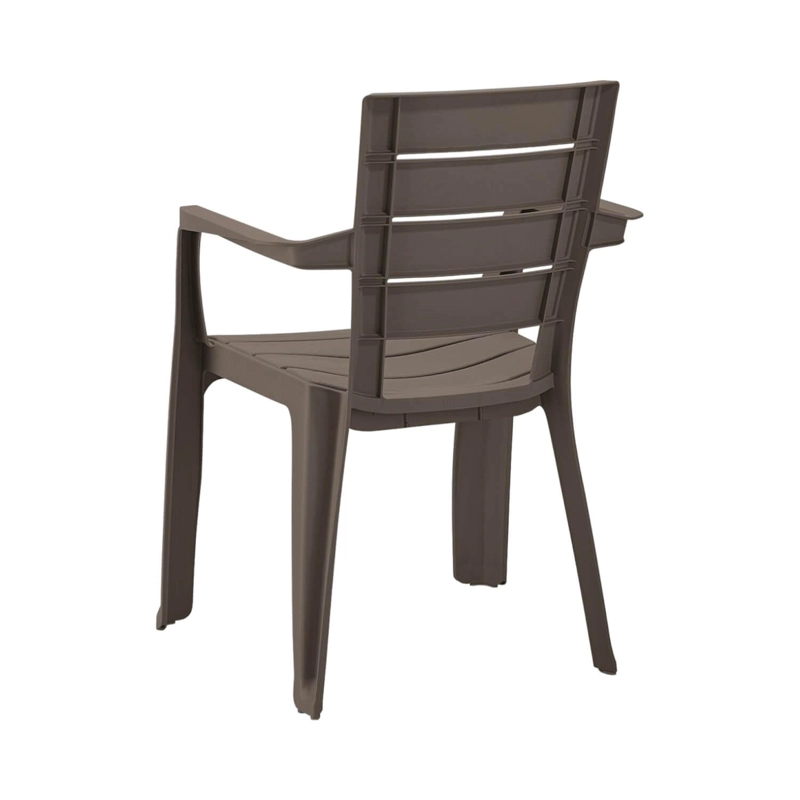 SILLA DE TERRRAZA CON BRAZO CAFE  BARU RIMAX - 3