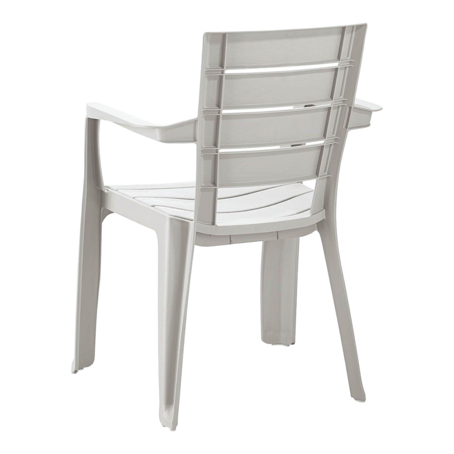 SILLA DE TERRRAZA CON BRAZO GRIS BARU RIMAX - 3