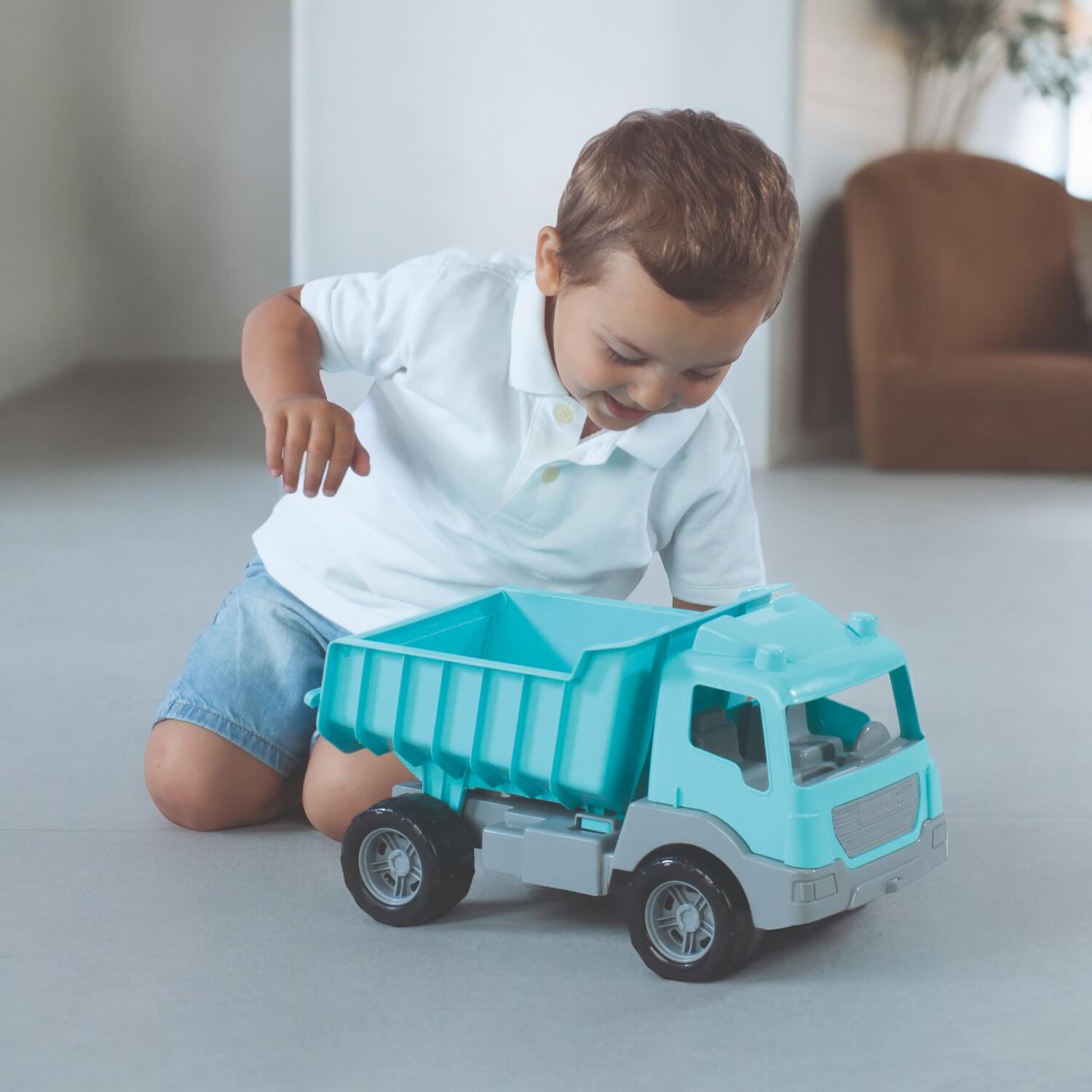 CAMIÓN FISHER PRICE TOLVA AZUL 38X21X19 CM DL1827 - 2