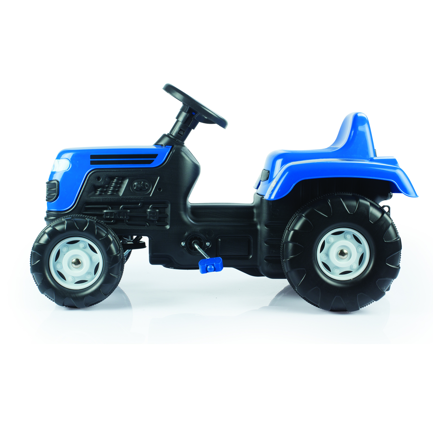 TRACTOR CON PEDALES AZUL DOLU - 3