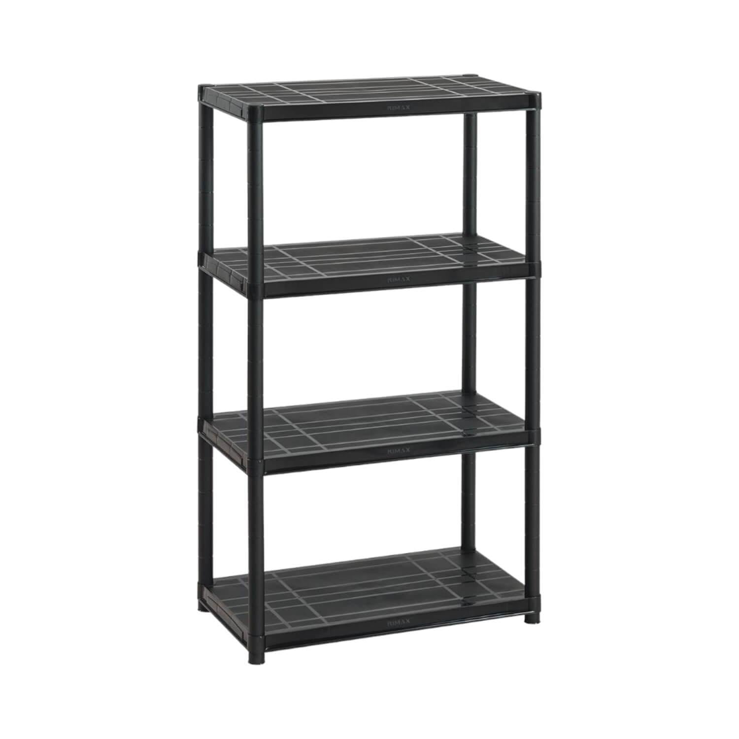 ESTANTE REPISA RACK PLASTICO 4 NIVELES 71X38 X129CM RIMAX - 1