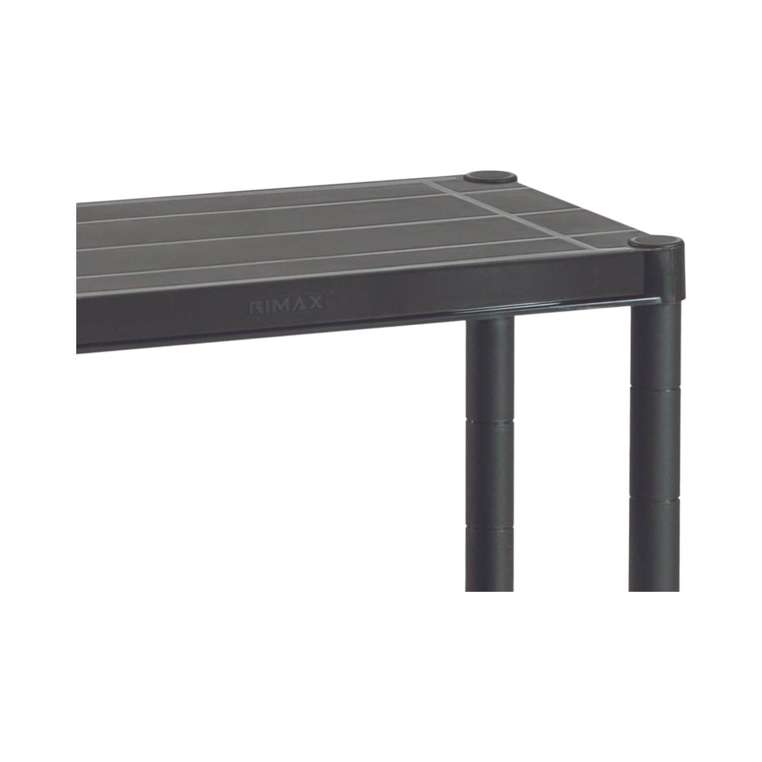 ESTANTE REPISA RACK PLASTICO 4 NIVELES 71X38 X129CM RIMAX - 3