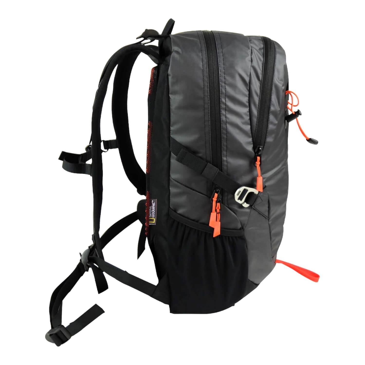 MOCHILA OUTDOOR HAINZEL 27 LITROS NEGRA NATIONAL GEOGRAPHIC - 3