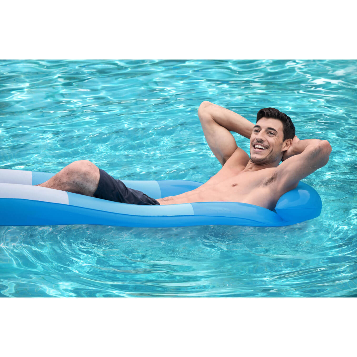 FLOTADOR BESTWAY 43300 HAMACA AGUAMARINA - 5