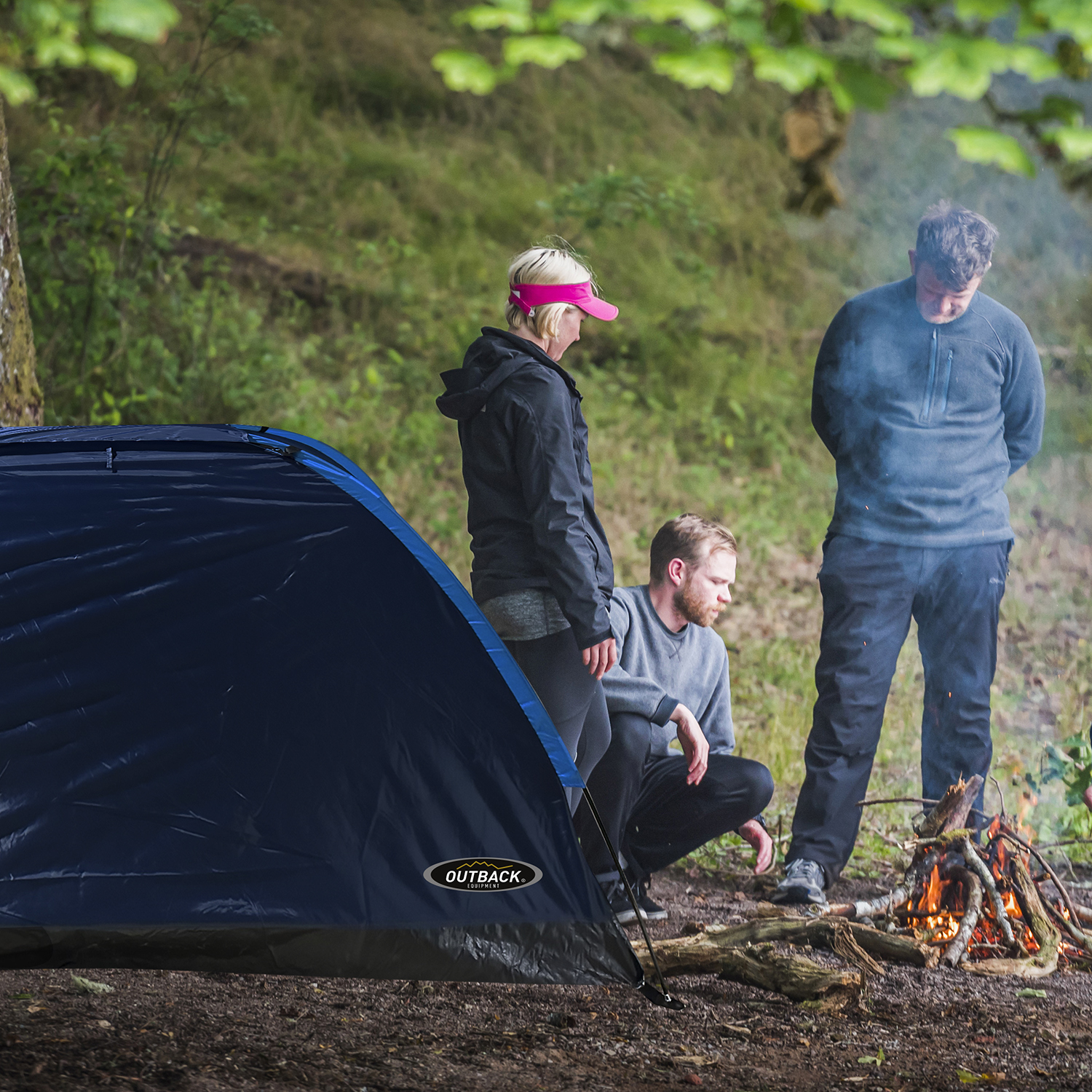 CARPA OUTBACK MONTANA 2P 2 PERSONAS AZUL - 5
