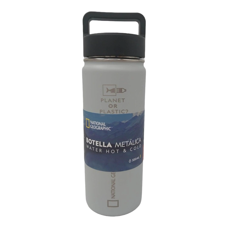 BOTELLA AGUA NATIONAL GEOGRAPHIC BMNG13 TERMICA ACERO INOX. 500ML - 4
