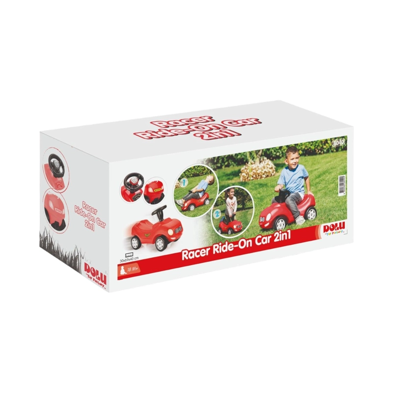 CORREPASILLO DOLU DL8040 ROJO ANDADOR AUTO CARRERA 60X42X49 CM - 2