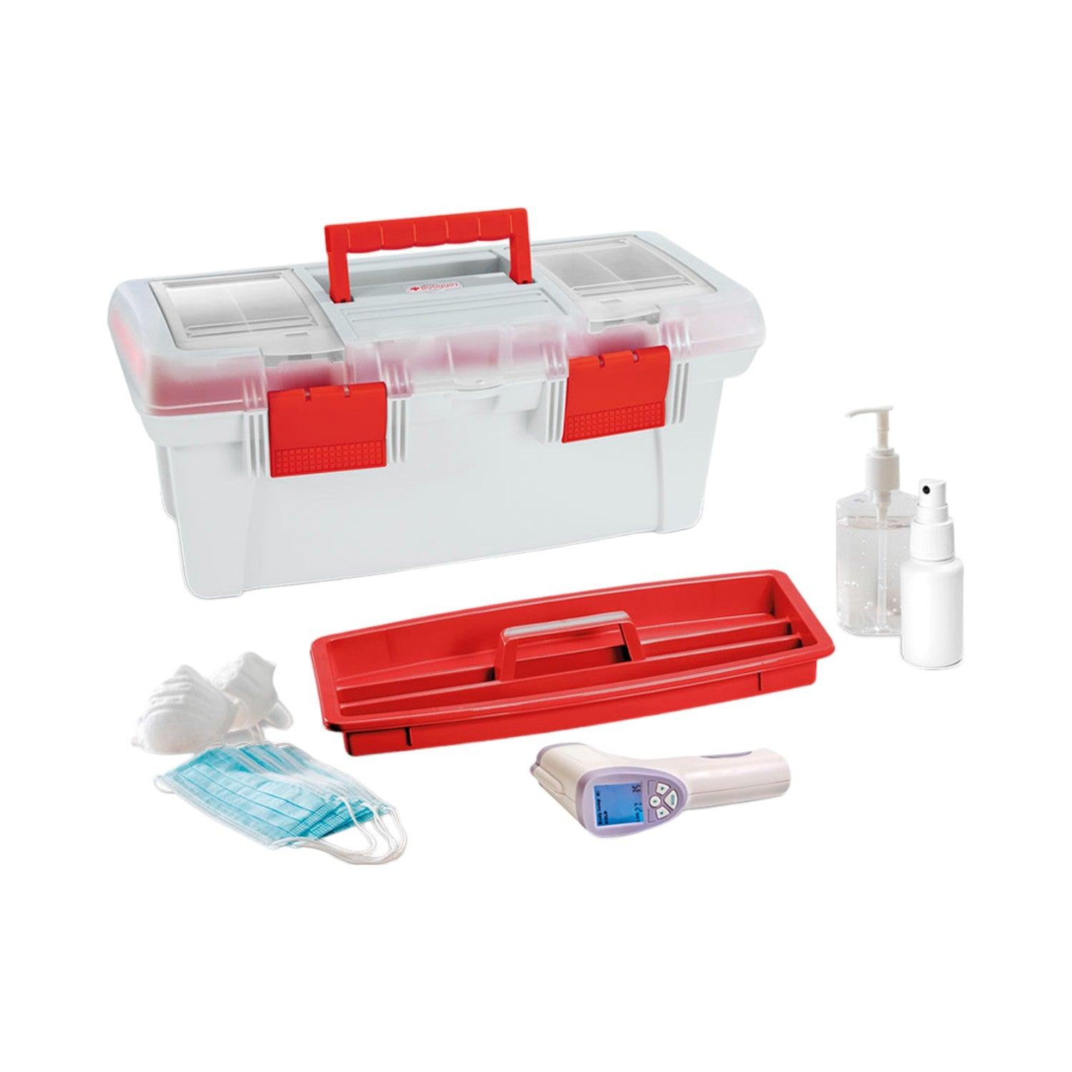 CAJA RIMAX RX12246 ORGANIZADORA BOTIQUÍN NATURAL 46.3 X 22 X 20.7 CM RIMA X - 2