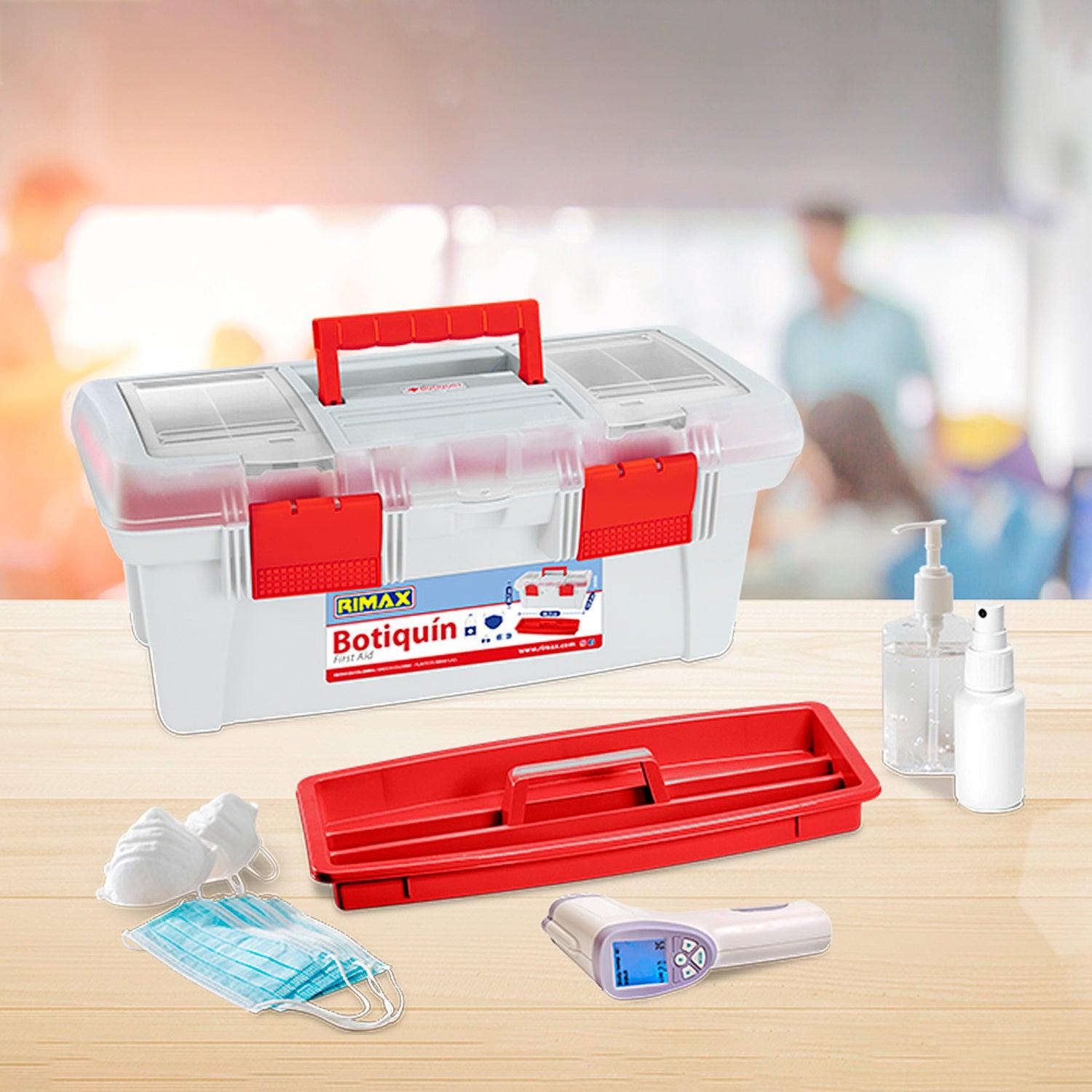 CAJA RIMAX RX12246 ORGANIZADORA BOTIQUÍN NATURAL 46.3 X 22 X 20.7 CM RIMA X - 3