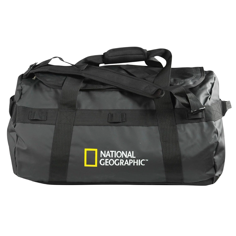 BOLSO MOCHILA VIAJE DUFFEL 50 LTS NEGRO NATIONAL GEOGRAPIC - 1