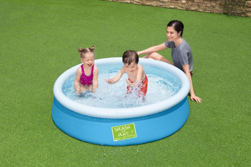 PISCINA BESTWAY 57241 REDONDA FÁCIL ARMADO 1.52MX38 CM AZUL - 4