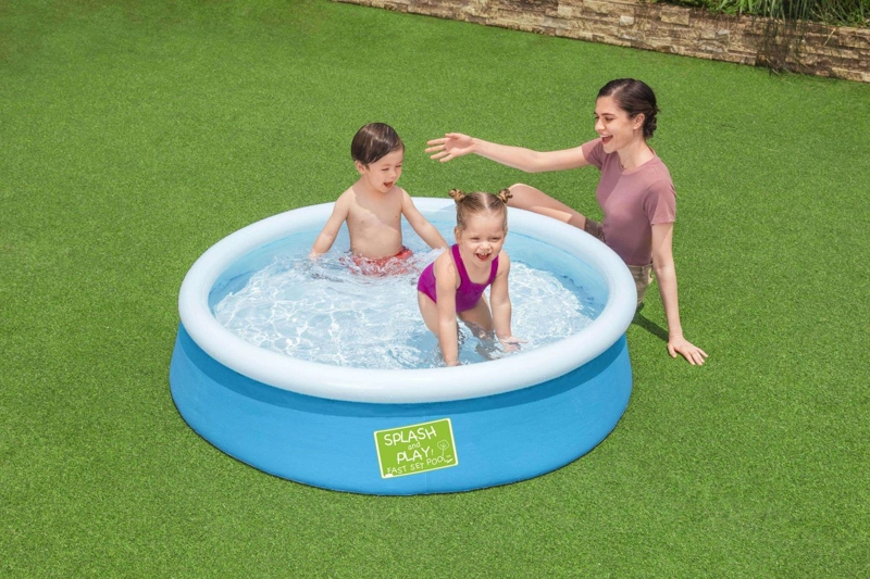 PISCINA BESTWAY 57241 REDONDA FÁCIL ARMADO 1.52MX38 CM AZUL - 5