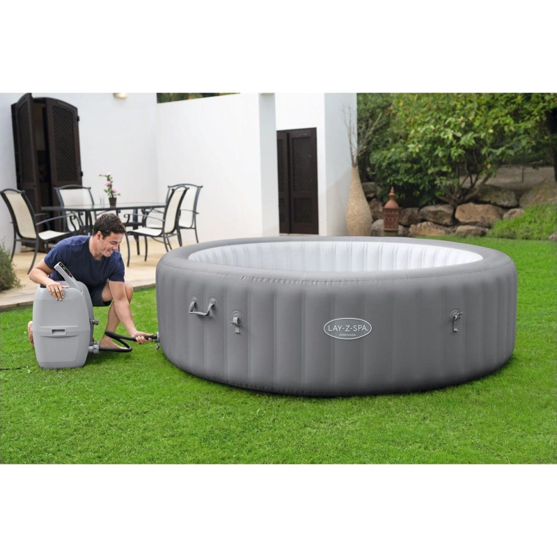 HOT TUB BESTWAY 60135 71X236 CM SPA INFLABLE GRENADA 8 PERSONAS - 7