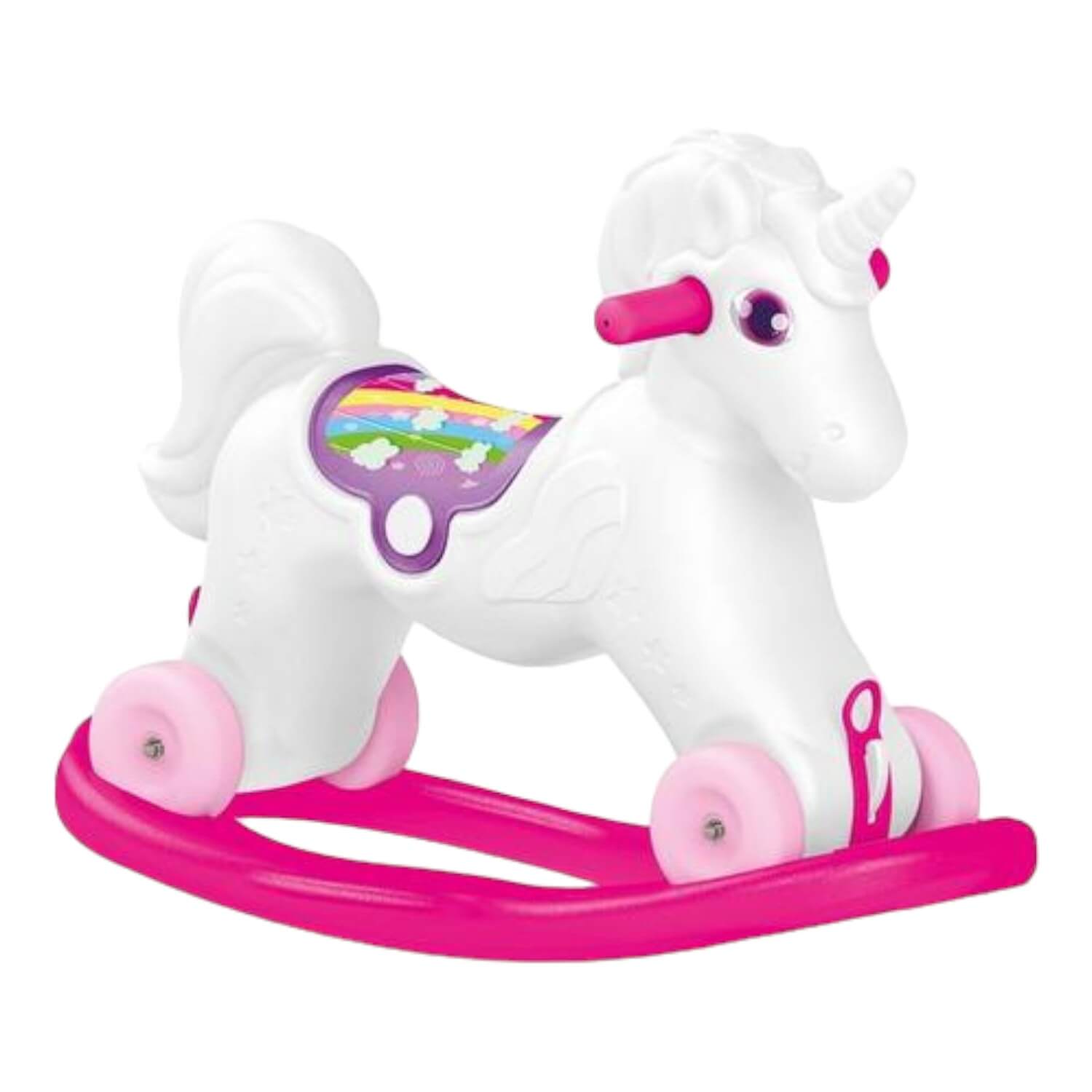 MECEDOR DOLU DL2509 UNICORNIO CON RUEDAS 70X30X52 CM MULTICOLOR - 1
