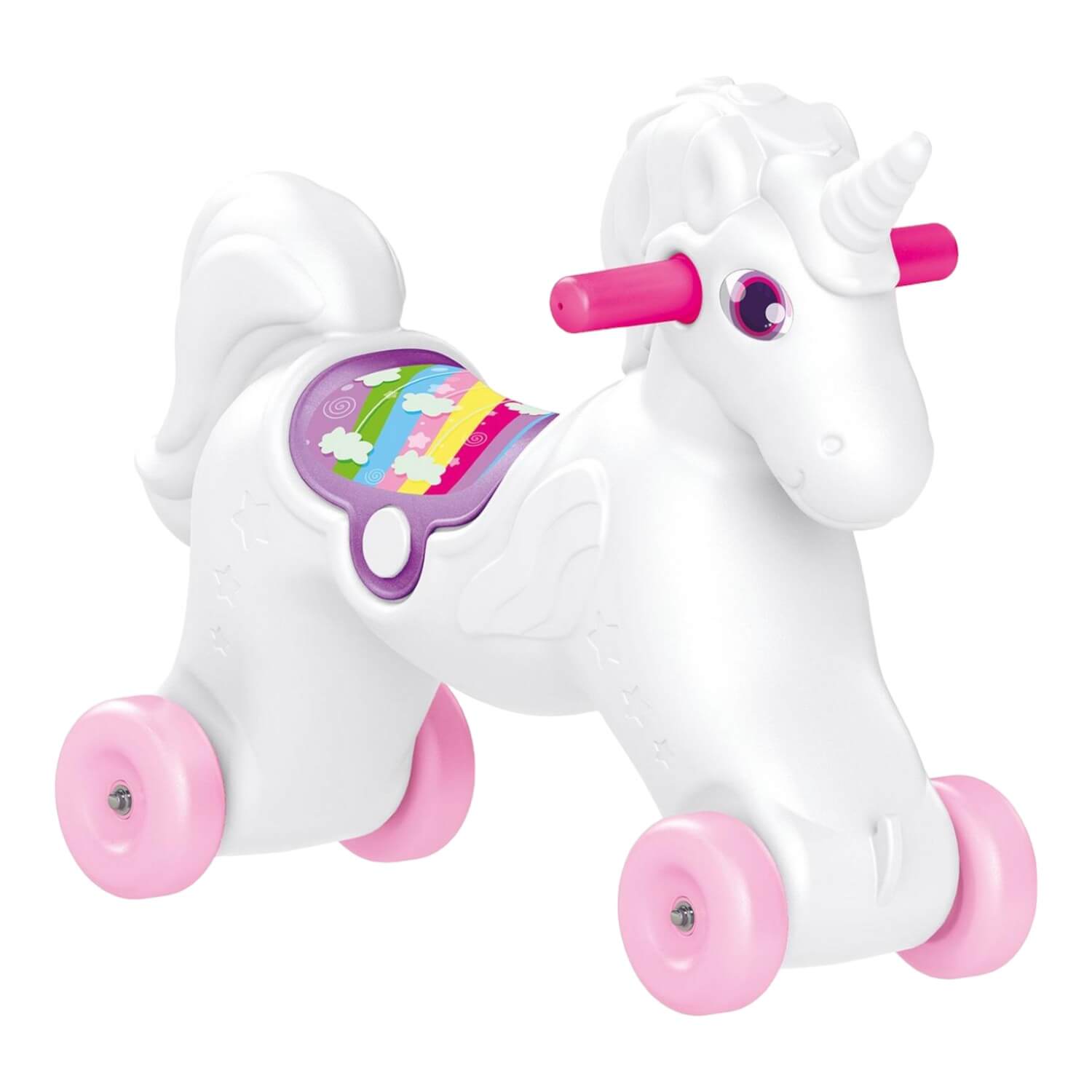MECEDOR DOLU DL2509 UNICORNIO CON RUEDAS 70X30X52 CM MULTICOLOR - 2