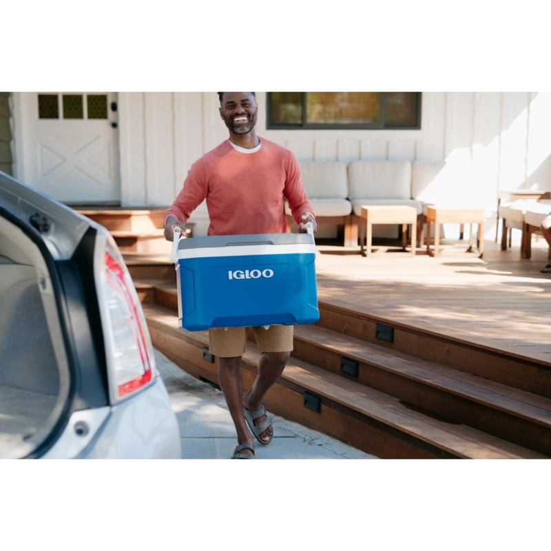 COOLER IGLOO NEVERA HIELERA LATITUDE AZUL 49 LITROS IG50338 - 3