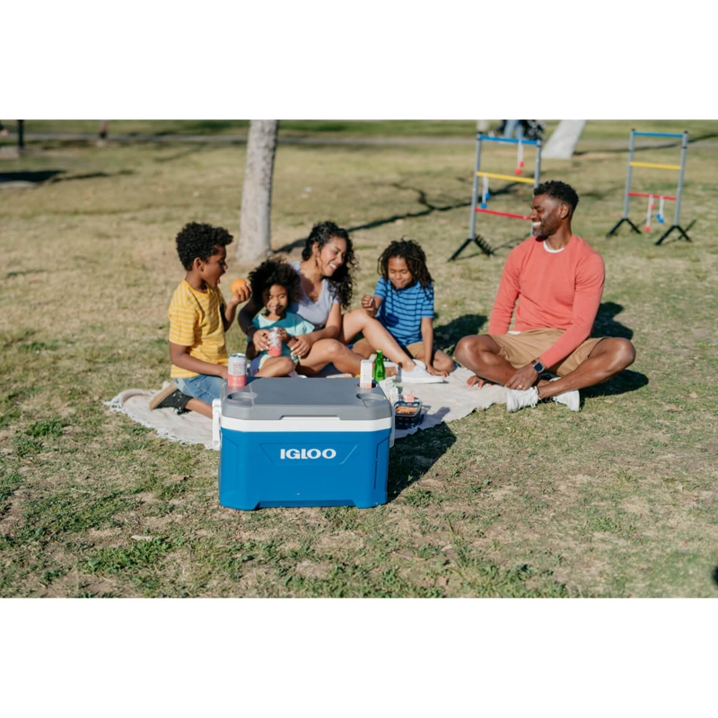COOLER IGLOO NEVERA HIELERA LATITUDE AZUL 49 LITROS IG50338 - 6