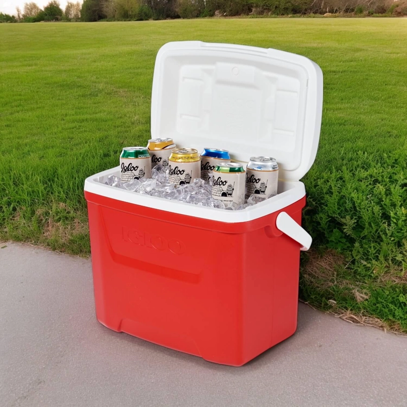 COOLER IGLOO NEVERA HIELERA LAGUNA ROJO 26.5 LITROS IG50051 - 3