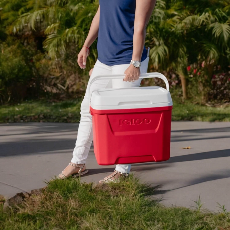 COOLER IGLOO NEVERA HIELERA LAGUNA ROJO 26.5 LITROS IG50051 - 4