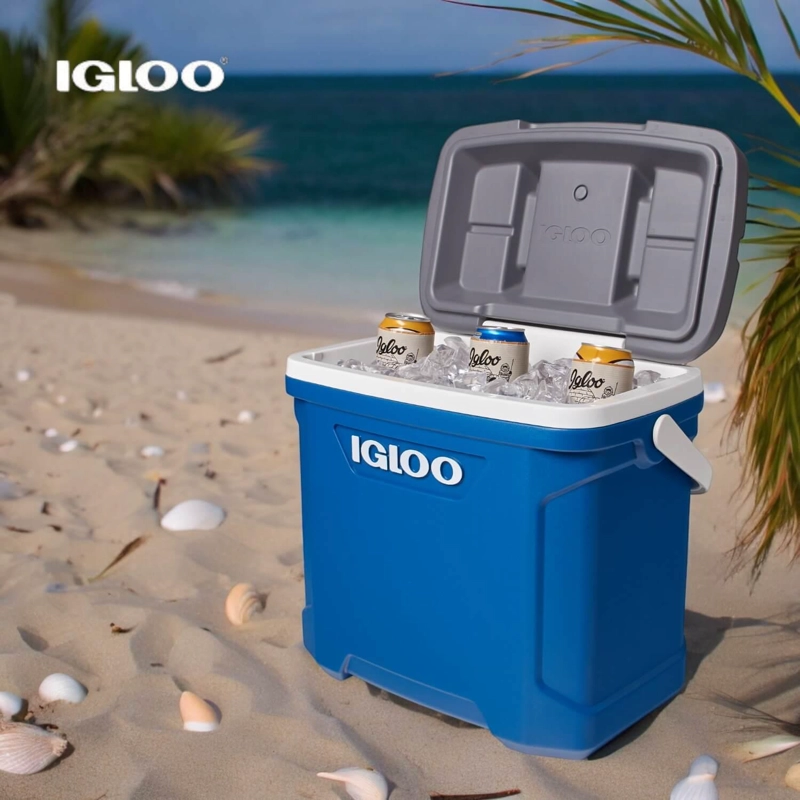 COOLER IGLOO NEVERA HIELERA LATITUDE AZUL 28 LITROS IG50332 - 2