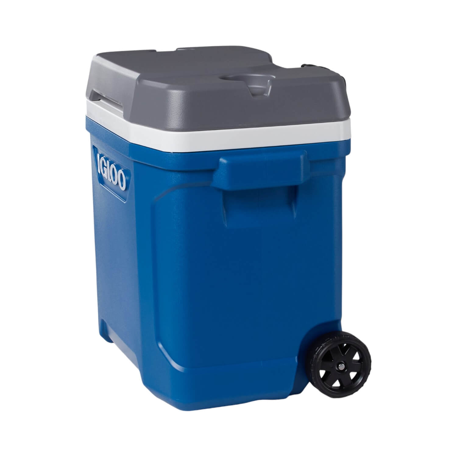 COOLER IGLOO NEVERA HIELERA LATITUDE RUEDAS AZUL 28 LITROS IG34658 PVC - 6