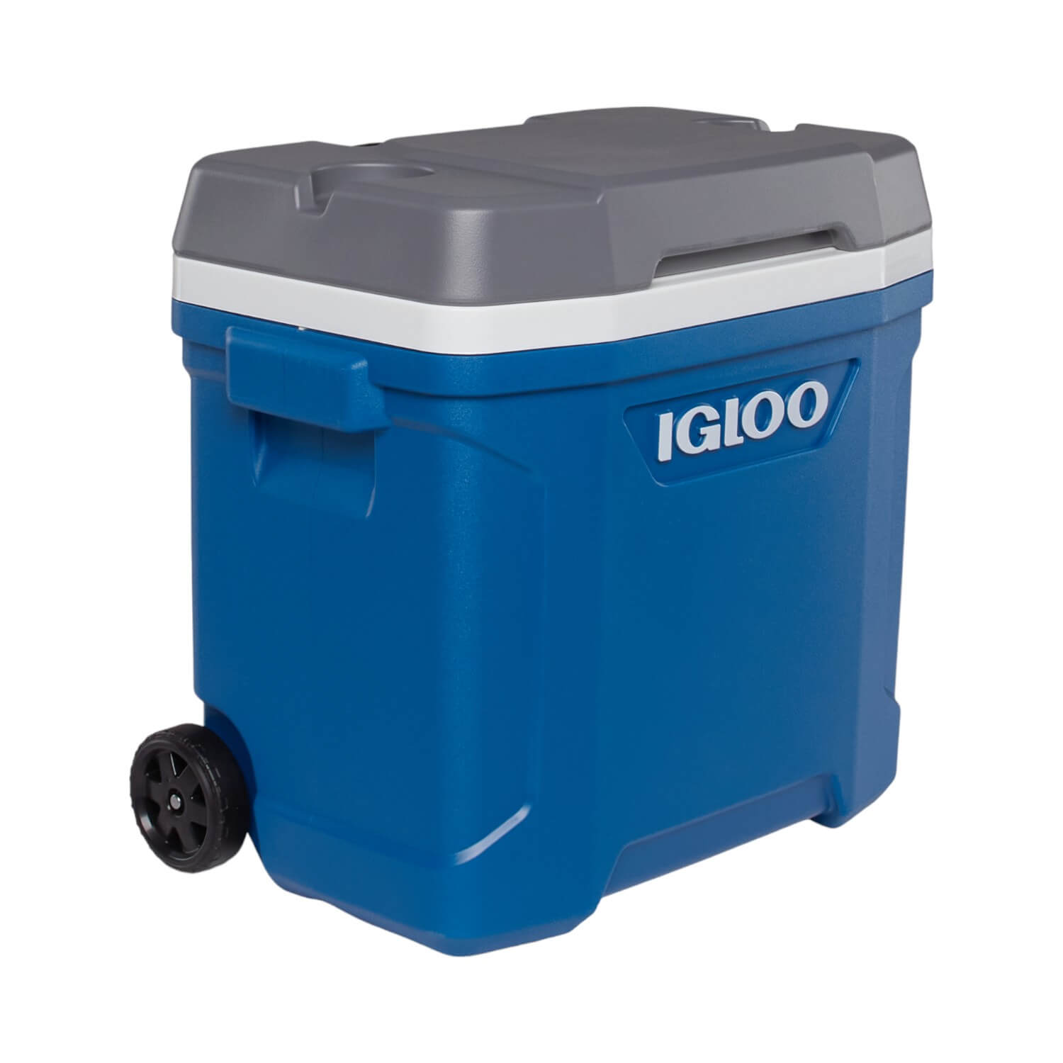 COOLER IGLOO NEVERA HIELERA LATITUDE RUEDAS AZUL 28 LITROS IG34658 PVC - 9