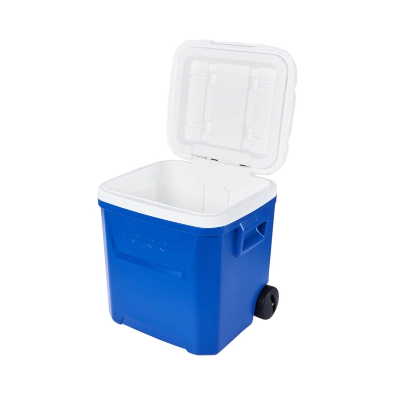 COOLER IGLOO NEVERA HIELERA CON RUEDAS LAGUNA AZUL 57 LITROS IG50238 - 8