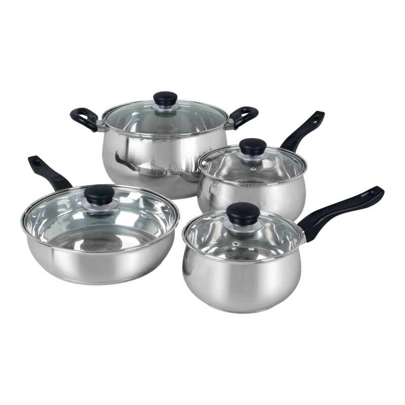 OSTER BATERIA DE COCINA RAMETTO ACERO INOX 8 PIEZAS - 1