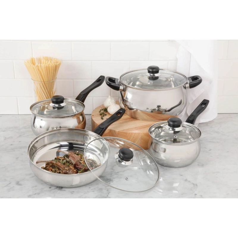 OSTER BATERIA DE COCINA RAMETTO ACERO INOX 8 PIEZAS - 3