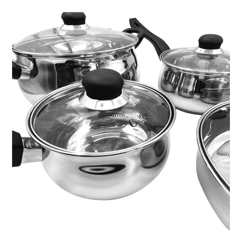 OSTER BATERIA DE COCINA RAMETTO ACERO INOX 8 PIEZAS - 4