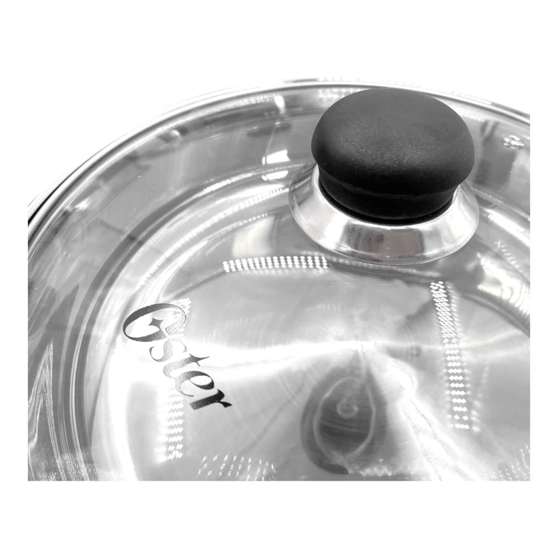 OSTER BATERIA DE COCINA RAMETTO ACERO INOX 8 PIEZAS - 5