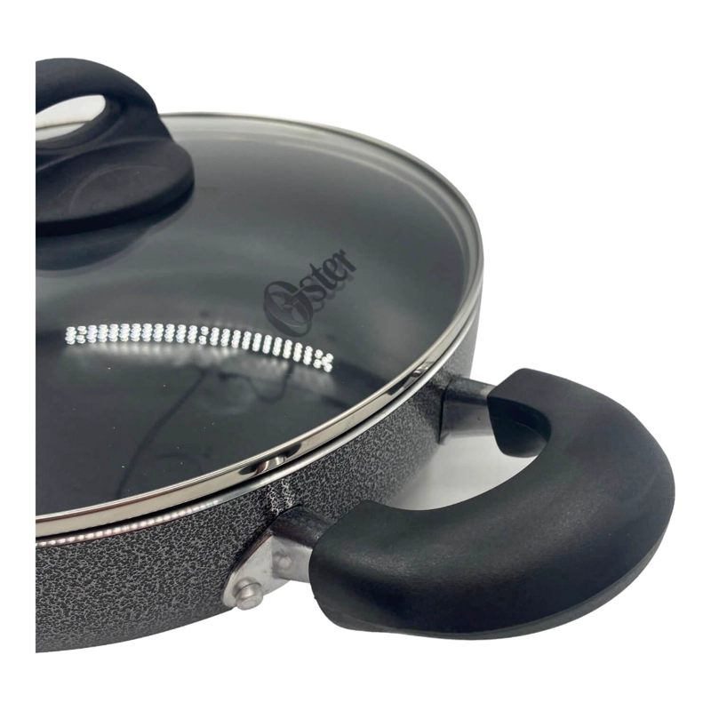 OSTER SARTE N WOK ANTIADHERENTE CON TAPA Y MANILLA 26 CM - 2