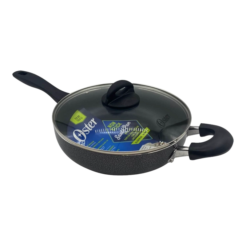 OSTER SARTE N WOK ANTIADHERENTE CON TAPA Y MANILLA 26 CM - 3