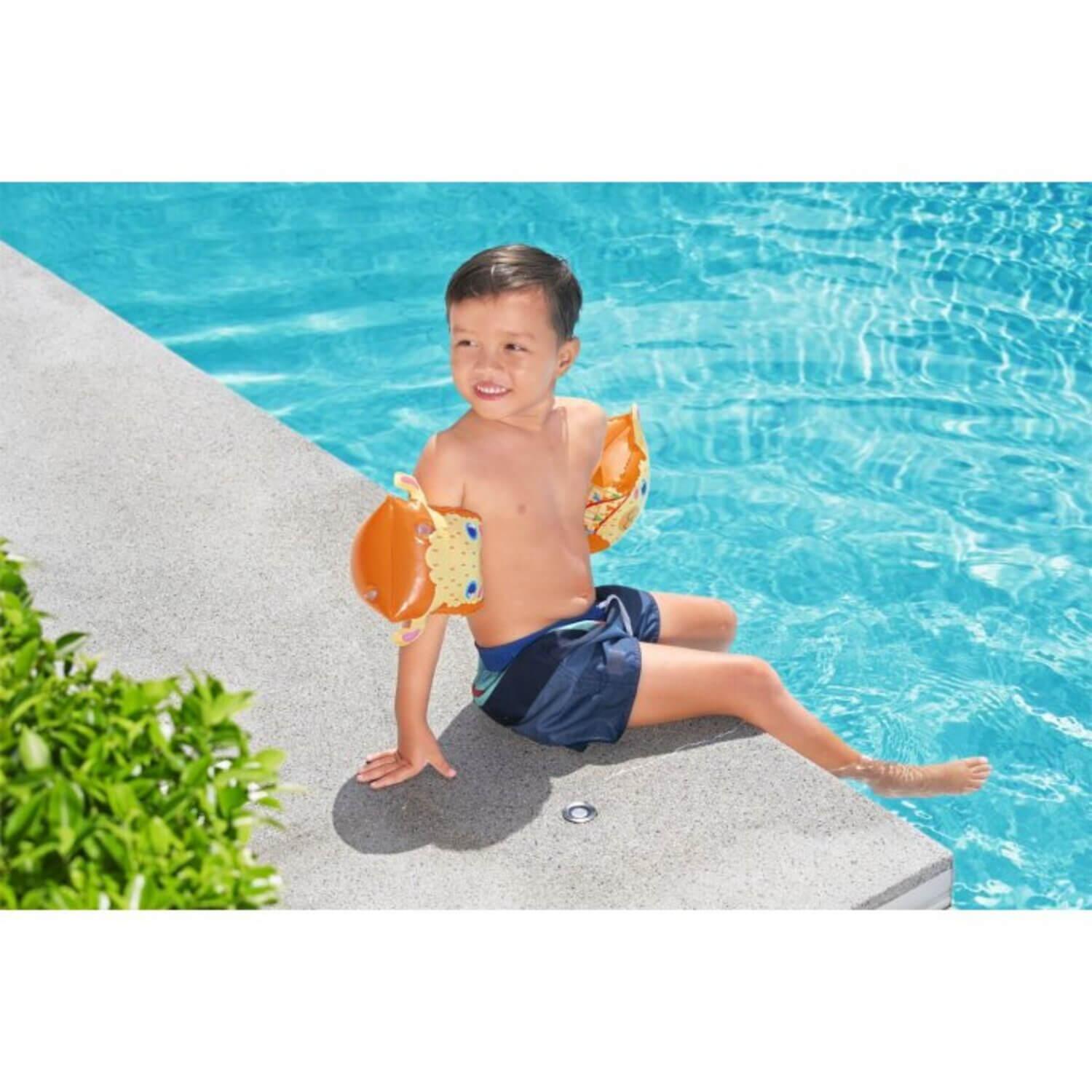 ALITAS INFABLE LITTLE LLAMA 23X15CM 3-6 AÑOS BESTWAY - 2