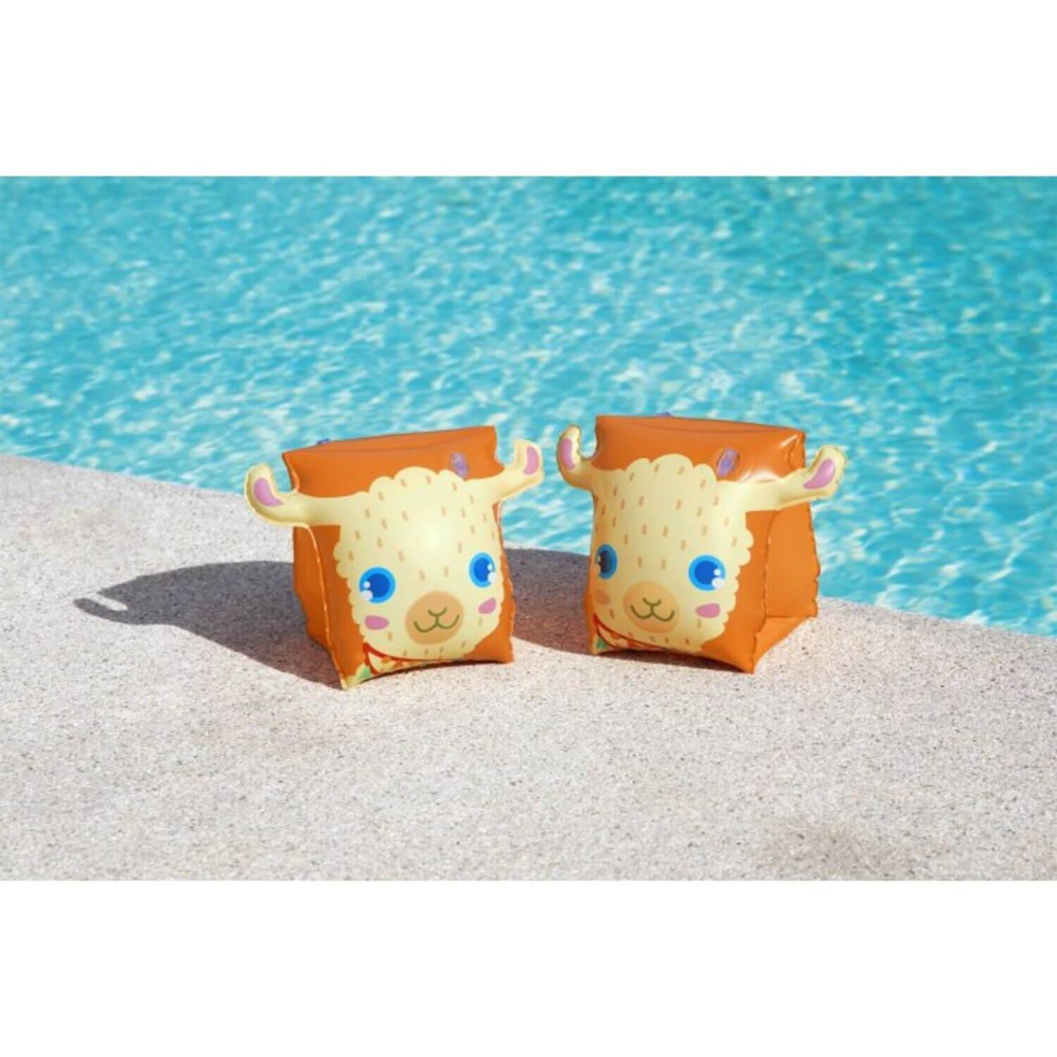 ALITAS INFABLE LITTLE LLAMA 23X15CM 3-6 AÑOS BESTWAY - 3