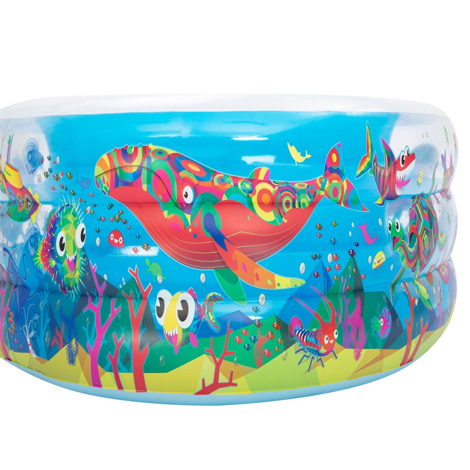 PISCINA BESTWAY INFLABLE REDONDA 152X51 CM PARA NIÑOS - 2