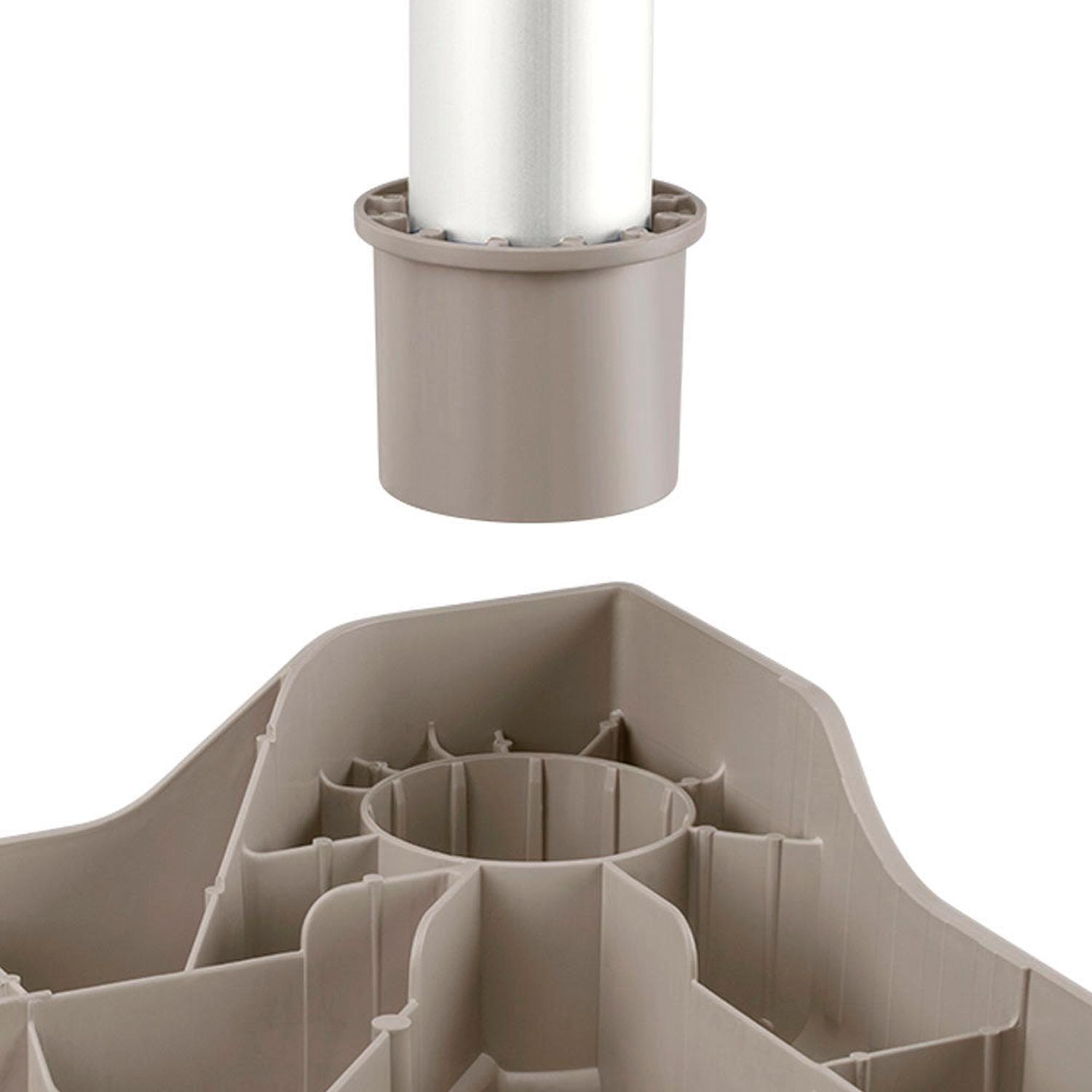 MESA RIMAX RX9408 TERRAZA PATAS ALUMINIO 85X85 CM SHIA - 4