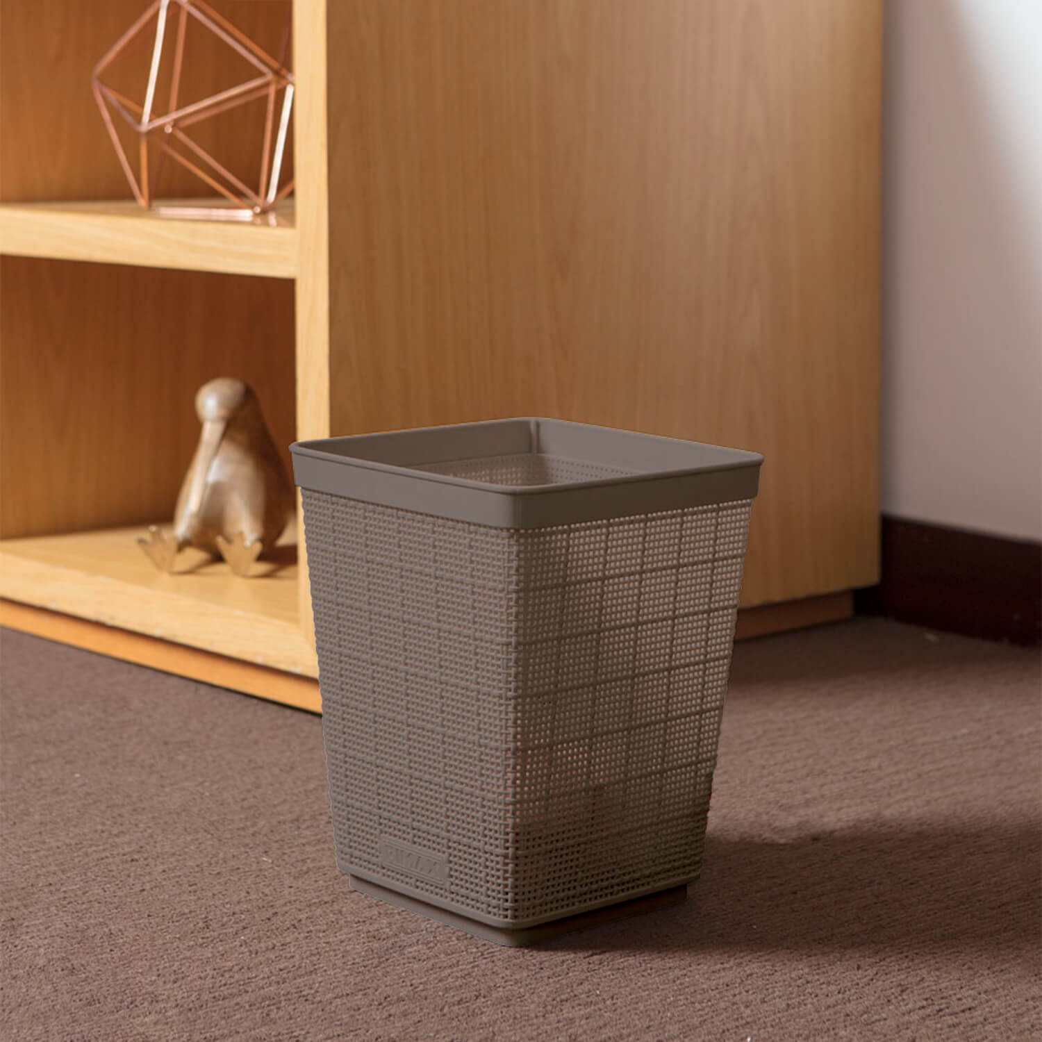 PAPELERA 6L FIGUE MOCCA 19X24 CMS RIMAX - 5