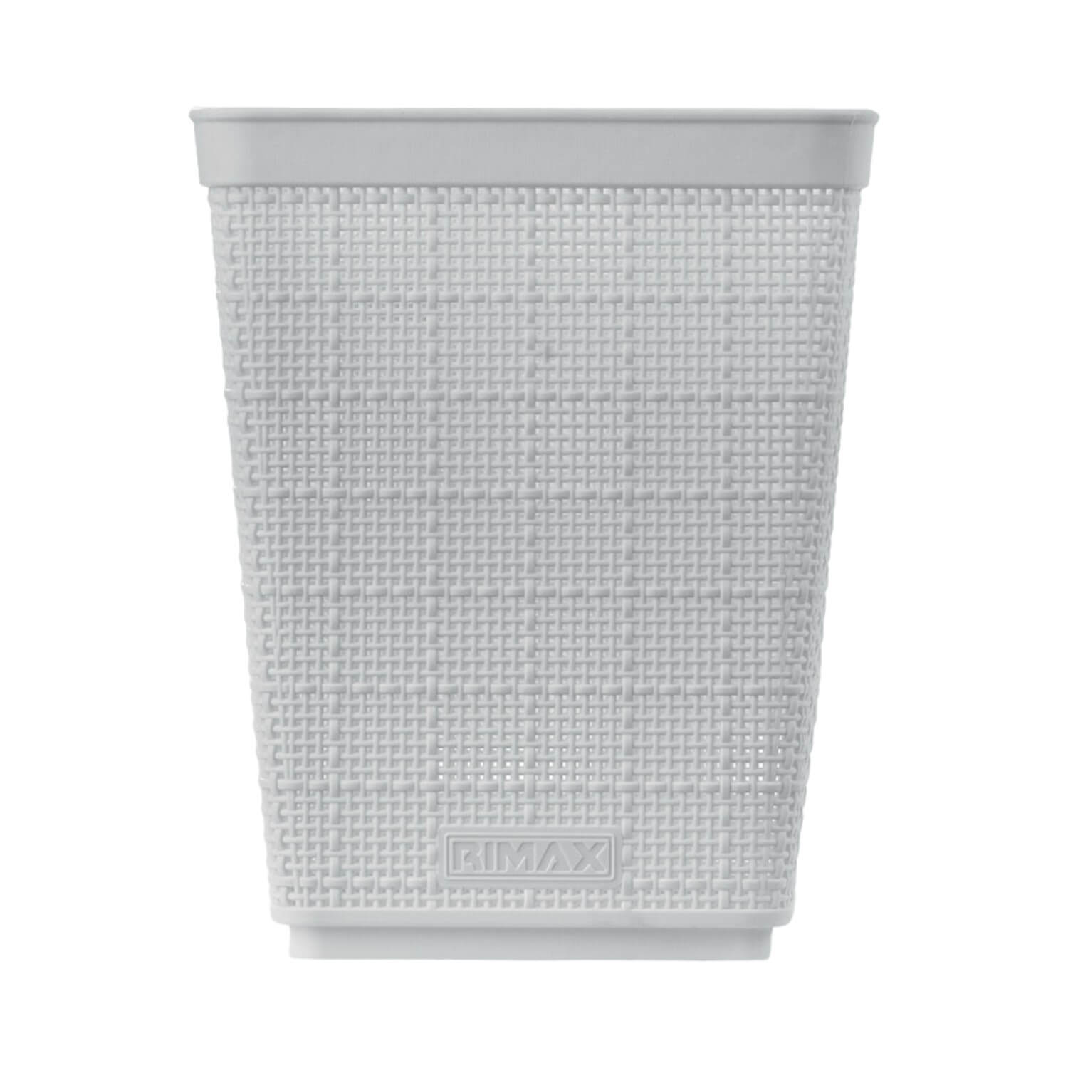PAPELERA 6L FIGUE GRIS HIELO 19X24CMS RIMAX - 4