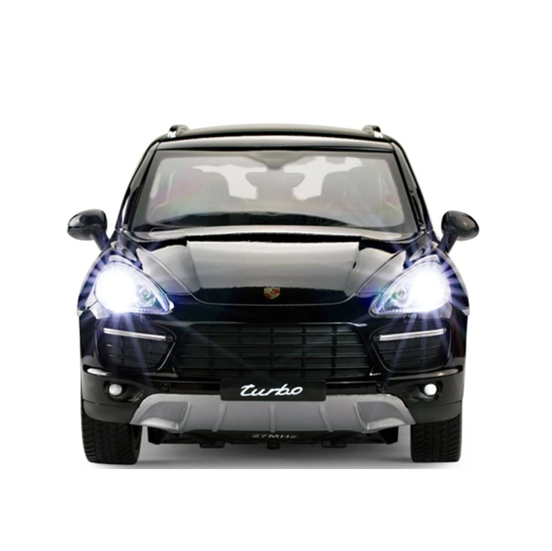 AUTO A CONTROL REMOTO RASTAR RA42900 NEGRO PORSCHE CAYENNE TURBO ESCALA 1:14 - 5